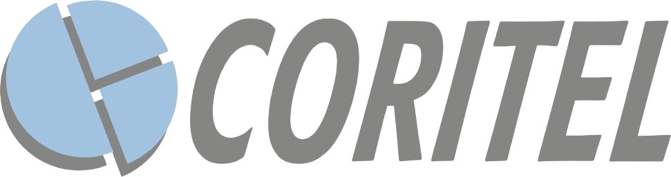 Logotipo de Coritel, empresa de soluciones tecnológicas del grupo Accenture