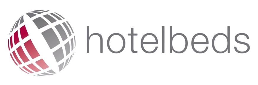 Logotipo de Hotelbeds, plataforma de distribución de servicios turísticos