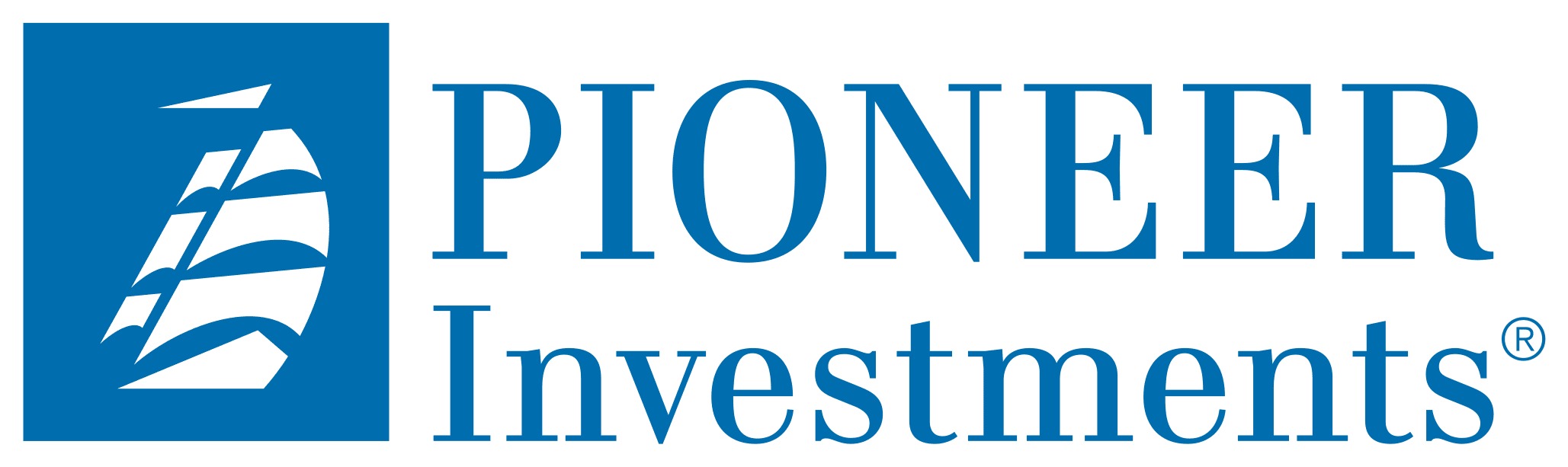 Logotipo de Pioneer Investments, firma de inversión y gestión de activos