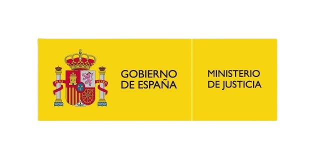 Logotipo del Ministerio de Justicia del Gobierno de España.
