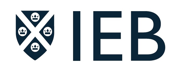 Logotipo del IEB, colaborador educativo de Nattia Digital Solutions.